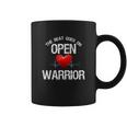 Open Heart Warrior The Beat Goes On Heart Patient Coffee Mug