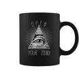 Open Your Mind Illuminati Coffee Mug