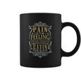 Pain Is Hit Points Leaving The Body Funny Coffee Mug