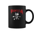 Pantera Official Horned Skull Stencil Coffee Mug