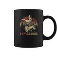 Papa Saurus Jeep Outdoor Road Trip Vintage Popular Gift Coffee Mug