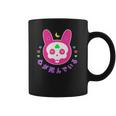 Pastel Goth Kawaii Bunny Skull Japanese Witchy Aesthetic Coffee Mug