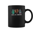 Peace Love Sanitize Funny Social Distancing Coffee Mug