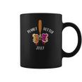 Peanut Butter Jelly Baseball Bat Best Friend Coffee Mug