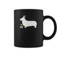 Pembroke Welsh Corgi Easter Bunny Dog Silhouette Coffee Mug