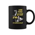 Pinky And The Brain Pondering Coffee Mug