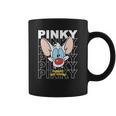 Pinky And The Brain Pinky Text Stack Big Face Coffee Mug