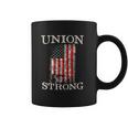 Pro Workers American Union Strong Pledge Allegiance To Flag Coffee Mug