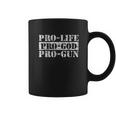 Prolife Progun Progod Coffee Mug