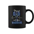 Proud Dad Diabetes Awareness Type 1 Insulin Pancreas Coffee Mug