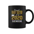 Proud Lil Baby Sister Of A 2020 Senior Coffee Mug