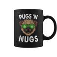 Pugs N Nugs Cute Pug Dog Lover Cannabis Marijuana Gift Coffee Mug