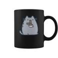 Pusheen The Cat Eating Noodles Coffee Mug