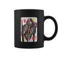 Queen Of Hearts Playing Card Coffee Mug