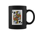 Queen Of Spades Playing Card Coffee Mug