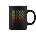 Quincy Ma Vintage Style Massachusetts Coffee Mug