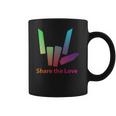 Rainbow Share The Love T-Shirt Coffee Mug