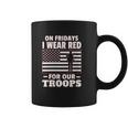 Red Fridays Military Supporter Coffee Mug