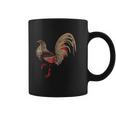 Red Rooster Chicken Coffee Mug