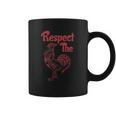 Respect The Sriracha Hot Sauce Officially Licensed Fitted Coffee Mug