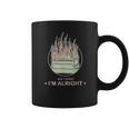 Retro Sarcastic Dumpster Fire 80S Aesthetic Pastel Goth Coffee Mug