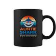 Retro Vintage Auntie Shark Baby Shark Coffee Mug