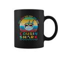 Retro Vintage Cousin Shark Doo Doo Doo Coffee Mug