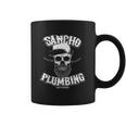 Sancho Laying Pipe Day And Night Plumbing Coffee Mug