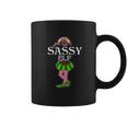 The Sassy Elf Christmas Matching Family Group Coffee Mug