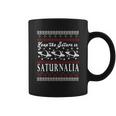 SaturnaliaShirt Keep Saturn Ugly Christmas Sweater Znw Coffee Mug