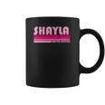 Shayla Name Personalized Retro Vintage 80S 90S Coffee Mug