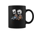 The Simpsons Bart And Lisa Skeletons Coffee Mug