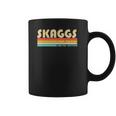 Skaggs Surname Funny Retro Vintage 80S 90S Birthday Reunion Coffee Mug