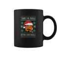 Snoop Dogg Weed Twas The Nizzle Before Christmizzle Ugly Christmas Sweater Coffee Mug