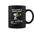 Snoopy Go Fishing Coffee Mug