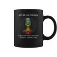 Snoopy Lotus Yoga Give Me A Strength T-Shirt Coffee Mug