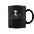 Snoopy Riding Motorcycle Shirt Coffee Mug