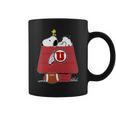 Snoopy Utah Utes Fans Coffee Mug