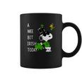 Snoopy A Wee Bit Irish Today Shamrock St Patrick’S Day Shirt Coffee Mug