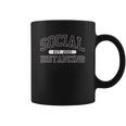 Social Distancing Established 2020 Coffee Mug