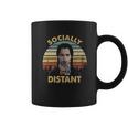 Socially Distant Vintage Wednesday Addams Lovers Coffee Mug