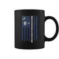 South Carolina State American Flag Coffee Mug