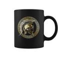 Spartan Helmet Gold Gladiator Sparta Greek Gym Workout Coffee Mug