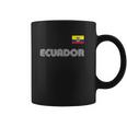 Spiritforged Apparel Ecuador Soccer Jersey Coffee Mug