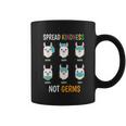 Spread Kindness Not Germs Llama Wrong Social Distancing Coffee Mug