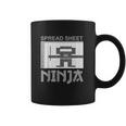 Spread Sheet Ninja Funny Office Party Excel Data Lover Coffee Mug