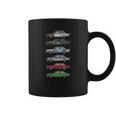 Stack Of Volvo 240 Series 242 Brick Coupes Coffee Mug