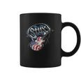 Styx Tall American Flag Guitar Coffee Mug