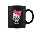 Sugar Skull Halloween Wedding Day Of The Dead Bride Graphic Design Printed Casual Daily Basic Coffee Mug