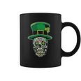 Sugar Skull Saint Patricks Day Of Dead Coffee Mug